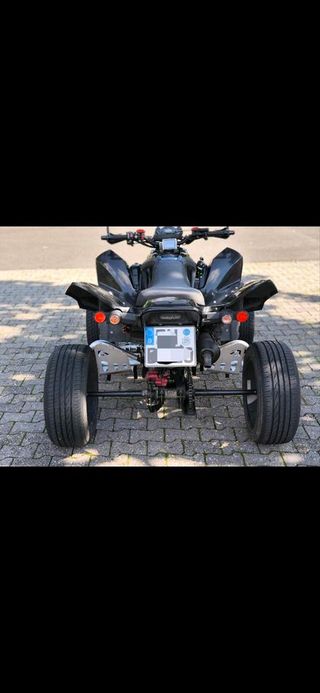 Quad Adly Hurricane 320 Flat Negro