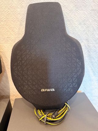 Altavoces Aiwa Negro y Plata