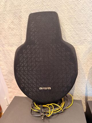 Altavoces Aiwa Negro y Plata