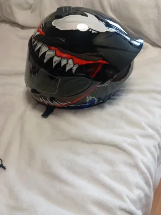 Casco Moto Diseño Venom