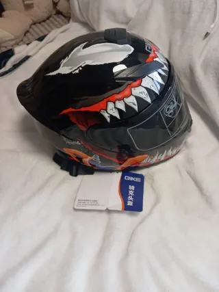 Casco Moto Diseño Venom