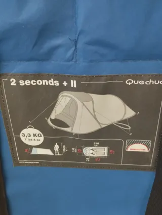 Tienda de campaña Quechua 2 Seconds