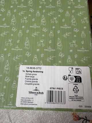 Villeroy & Boch ciotola grande fiori