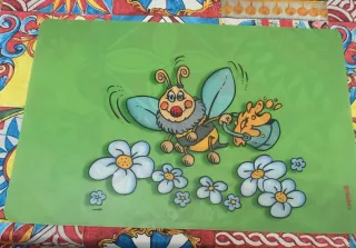 Tovaglietta colazione Guzzini ape fiori