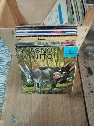 Disco Vinilo Infantil El Asno Cojito