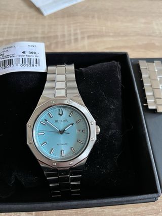 Bulova Octagon Automático Zafiro. No negociable