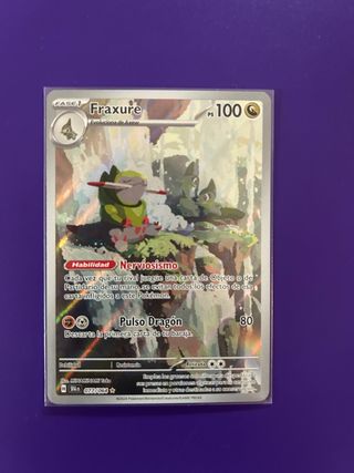 Carta Pokémon Fraxure SFA077