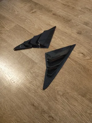 Tapas Ventanas Laterales Civic FK Carbono