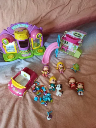 Lote Pin y Pon Casa y Coche