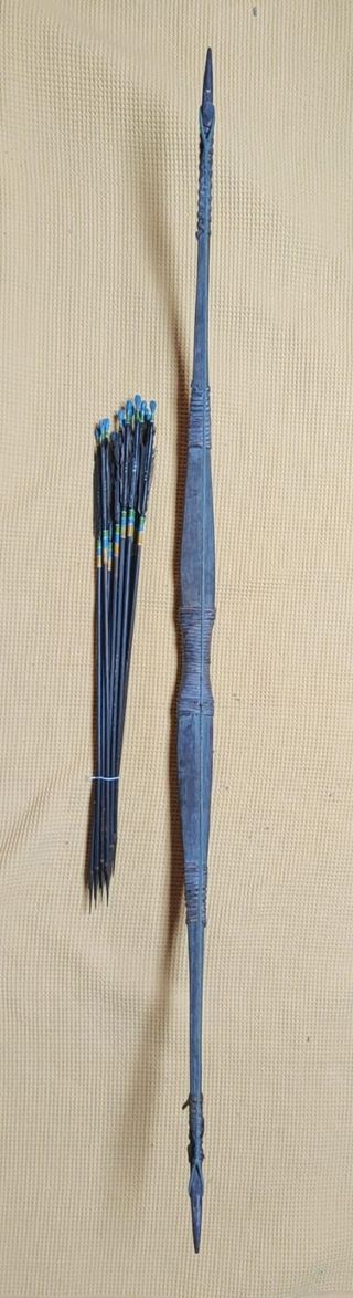 Arco e Frecce Artigianali in Legno Unico