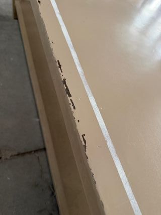 Mesa de centro metalica vintage 130x70x40 cm