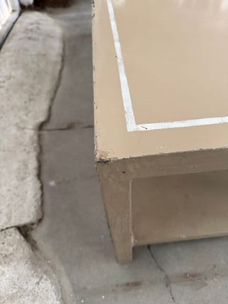 Mesa de centro metalica vintage 130x70x40 cm