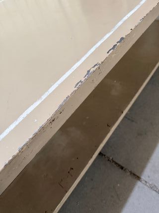 Mesa de centro metalica vintage 130x70x40 cm