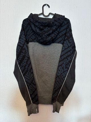 Sudadera Le Coq Sportif Gris/Negro Talla M