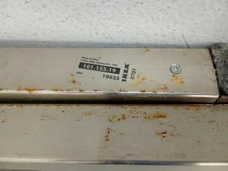 Patas de mesa Ikea metálicas