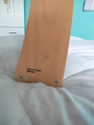 Abecedario de madera con letras y números