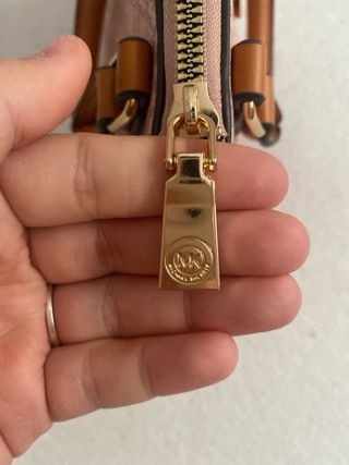 Bolso Michael Kors Rosa y Marrón