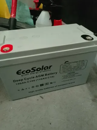 Baterías AGM 150ah ecosolar