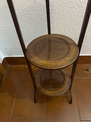 Mesita Decoración Plegable Madera