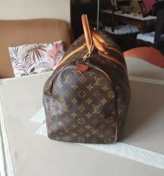 Maleta Louis Vuitton Monogram Marrón Beige