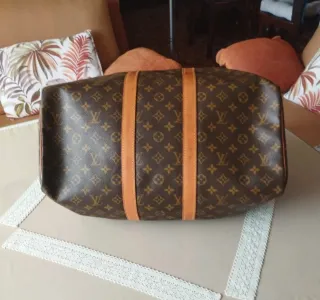 Maleta Louis Vuitton Monogram Marrón Beige