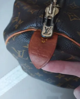 Maleta Louis Vuitton Monogram Marrón Beige