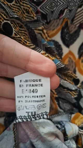 Blusa con mandalas talla única