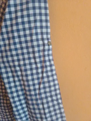 Camisa G-Star RAW cuadros azul y blanco Talla M