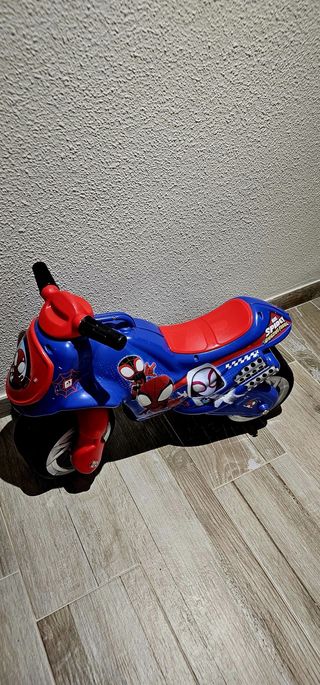 Moto Infantil Spiderman