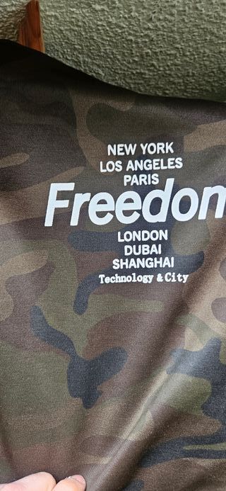 Sudadera Camuflaje Freedom Hombre