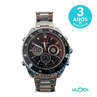 Reloj Fredric Sport Dual Time Acero Inoxidable
