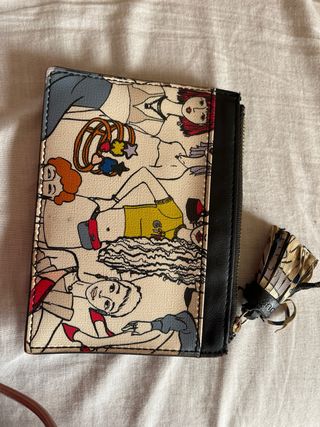 Cartera Tous Negra y Multicolor