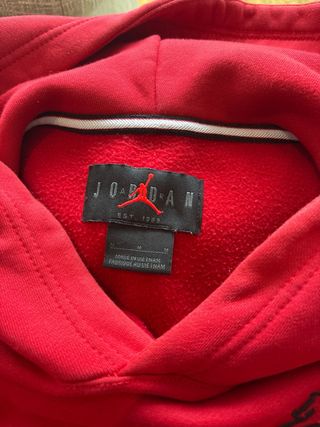 Sudadera Jordan Roja