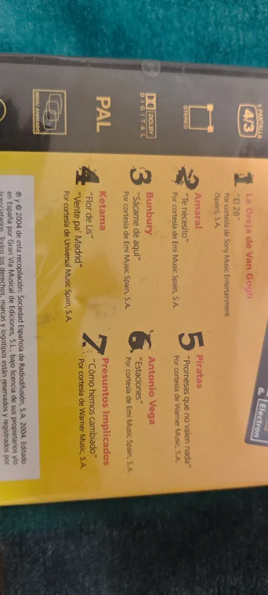 DVD Concierto Basic los 40 principales