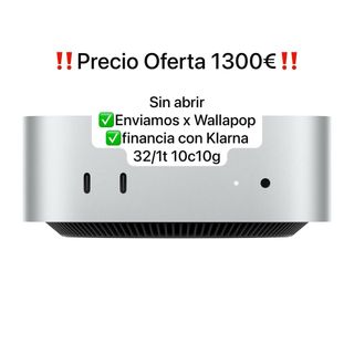 Mac mini M4 32GB 1TB SIN ABRIR
