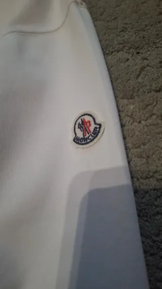 Sudadera Moncler Blanca