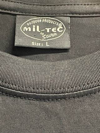 Lote 4 Camisetas Mil-Tec USA Talla L