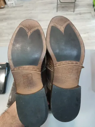 Zapatos Old Signature Marrón Hombre