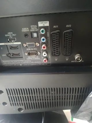 Televisor LG Plasma Negro, y mando