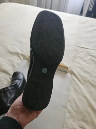 Botas altas de piel mujer