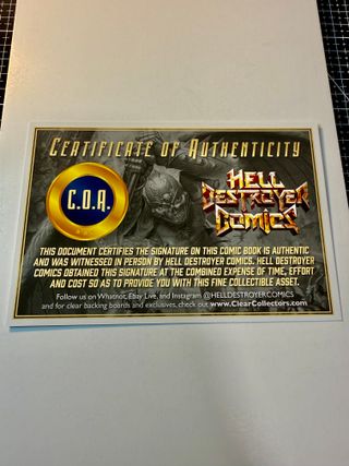 Comic USA Invincible Vol.9 firma de R. Ottley +COA