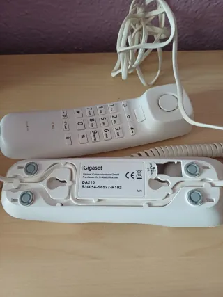 Teléfono Gigaset DA210 Blanco