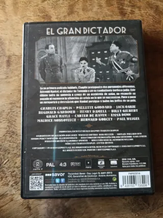 El Gran Dictador DVD Charles Chaplin