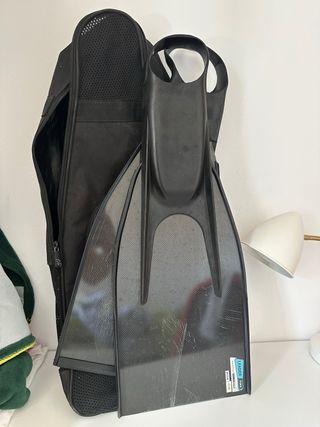 Aletas de fibra de carbono talla 47-48