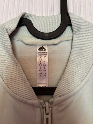 Chaqueta Deportiva Adidas Verde Claro Mujer