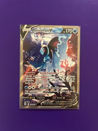 Carta Pokémon Lumineon V BRS156