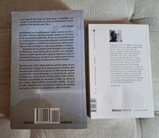 2 novelas STANISLAW LEM (Lote)