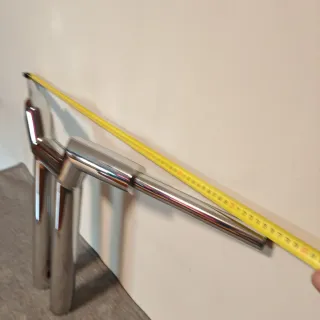 Manillar moto custom cromado robusto