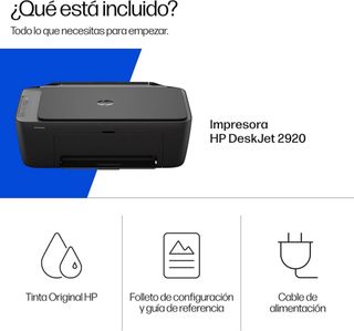 Impresora HP DeskJet 2920 Multifunción