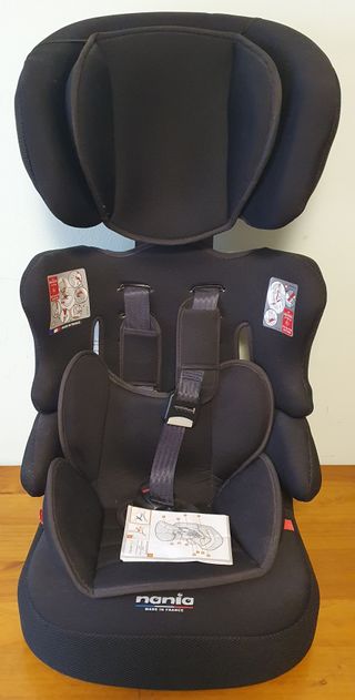 Silla de coche Nania negra